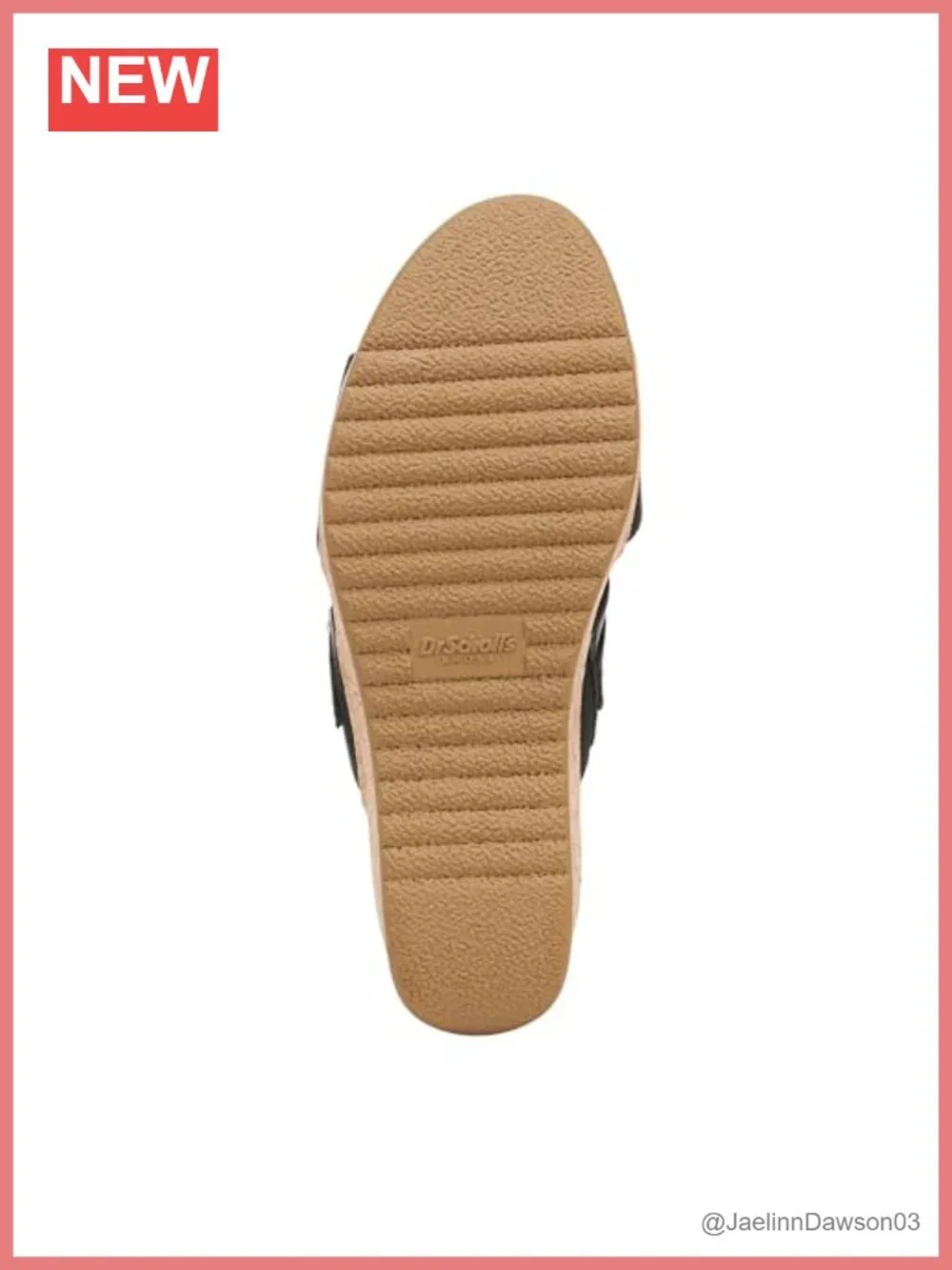 Dr. Scholl's Cali Vibe Wedge Sandals Women's Slip On Ankle Strap Faux Leather